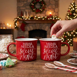 Funny Christmas mug for merry chaos moms
Holiday coffee mug with Mama Needs a Silent Night text
Christmas mug with funny silent night saying
Mama Needs a Silent Night ceramic coffee cup for Christmas
Funny Christmas coffee mug for tired moms
Mama Needs a Silent Night Christmas mug for secret Santa gifts
Funny holiday ceramic mug for white elephant exchange
Christmas mug for sarcastic coffee lovers and tired moms