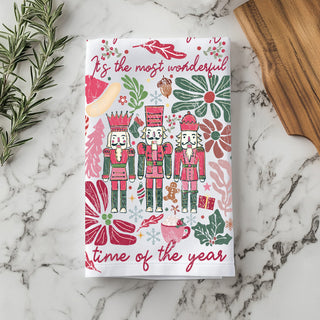 Wholesale Floral nutcracker kitchen towel
Boho style Christmas kitchen towel
Floral Christmas kitchen decor
Boho holiday kitchen accessories