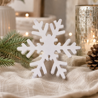 MDF snowflake Christmas decorations for indoor display
White tabletop snowflake decorations for the holidays
Wooden snowflake figurines for Christmas home décor
White wooden snowflakes for Christmas mantel décor
Freestanding snowflake decorations for holiday shelves
Wooden snowflake figurines for a Christmas tabletop
White winter decorations for fireplace mantel styling
Snowflake décor for an entryway console table