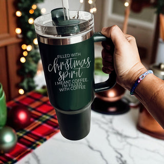 Christmas morning coffee tumbler 40oz
Holiday morning tumbler red green
Christmas wake up tumbler - filled with Christmas spirit I meant coffee Im filled with coffee 40oz
Holiday morning routine tumbler 
Christmas morning survival tumbler 40 oz Holiday