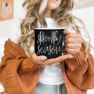 Spooky Season coffee mug
Halloween black mug
Spooky coffee cup
Black ceramic Halloween mug
Gothic coffee mug