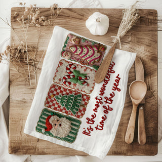 crochet look christmas kitchen towel handmade style
handmade inspired christmas dish towel crochet aesthetic
cozy crochet christmas decor kitchen towel
crochet christmas decor kitchen towel vintage vibe
knit style christmas kitchen towel holiday decor