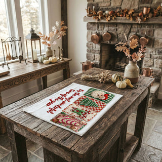 christmas kitchen towel lifestyle cozy holiday home
holiday towel styled with christmas decor crochet
kitchen towel hanging oven handle christmas crochet
christmas towel styled farmhouse kitchen decor
holiday kitchen towel lifestyle image christmas