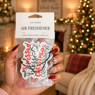 vintage inspired Christmas air freshener
retro red green Christmas design
vintage Christmas typography air freshener
festive retro car freshener
nostalgic Christmas car accessory
retro holiday stocking stuffer
vintage inspired Christmas stocking stuffer
classic holiday gift for her
bold Christmas lettering air freshener
Christmas script car freshener
holiday lettering car accessory
decorative Christmas quote air freshener
red green holiday typography
festive saying car freshener
Christmas phrase hanging air