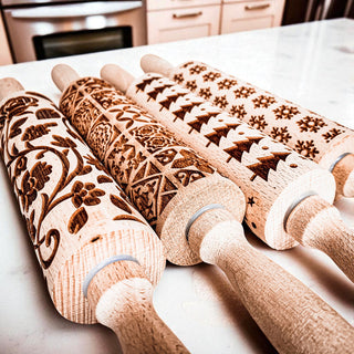 Christmas Rolling Pin Set | 10 Styles