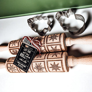 Christmas Rolling Pin Set | 10 Styles