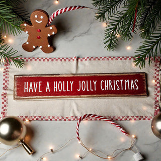 Holly Jolly Sitter Sign
