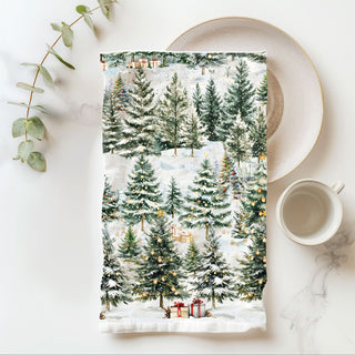 Wholesale winter woodland scene dish towel christmas landscape
snowy pine forest print kitchen towel holiday kitchen
christmas tree grove kitchen towel winter nature design
winter forest illustration tea towel christmas decor
snow dusted evergreen trees kitchen towel scenic print in bulk