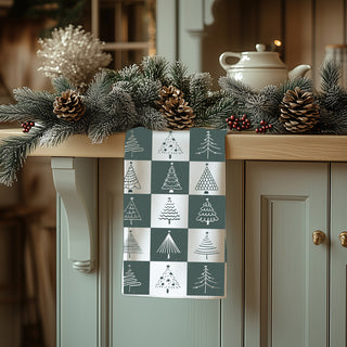 Sage green Christmas kitchen decor
Green white holiday kitchen towel
Christmas coastal kitchen decor
Christmas cottagecore kitchen decor
Holiday hygge kitchen accessories