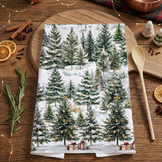 watercolor christmas trees kitchen towel winter design
hand painted style winter forest kitchen towel decor
illustrated pine tree christmas towel artistic design
sketch style evergreen trees kitchen towel holiday
painterly winter landscape kitchen towel christmas