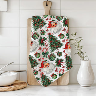Adorable Christmas kitchen styling
Holiday kitchen towel gift Santa
Vintage Christmas kitchen towel present
Santa Christmas kitchen decor gift
Holiday kitchen accessories gift vintage
Traditional Santa face kitchen decor