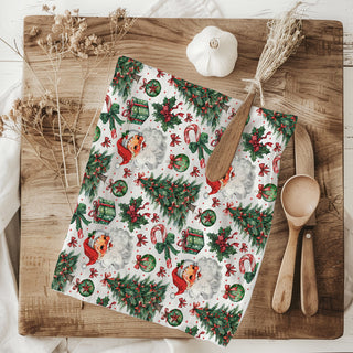 Traditional Christmas kitchen linens
Cute Christmas kitchen decor towel
Adorable Christmas kitchen towel gifts
Holiday elements kitchen towel
Christmas symbols kitchen accessories