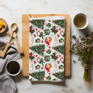 Vintage Santa Christmas kitchen gift
Christmas kitchen towel gift vintage
Sweet Christmas kitchen accessories
Cute holiday kitchen decor towel
Charming Christmas kitchen gifts