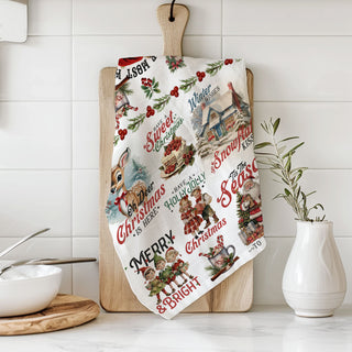 nostalgic holiday kitchen decor towel vintage home styling accessory
farmhouse christmas kitchen styling towel vintage inspired decor
cozy christmas home kitchen towel retro holiday decoration piece
vintage holiday decor towel for kitchen seasonal styling ideas