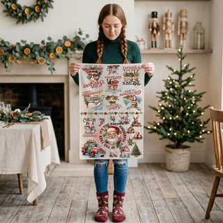 Wholesale vintage christmas kitchen towel gift idea for hostess
retro holiday dish towel gift for christmas lovers
farmhouse christmas towel gift for mom holiday decor
nostalgic christmas tea towel stocking stuffer idea
vintage santa kitchen towel unique christmas gift
holiday kitchen towel gift vintage farmhouse decor