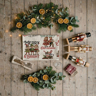 Wholesale warm cozy christmas kitchen towel vintage holiday atmosphere
traditional christmas kitchen decor towel nostalgic holiday feeling
retro christmas towel cozy winter kitchen lifestyle decor
vintage christmas morning aesthetic kitchen towel holiday vibes
nostalgic baking season towel retro christmas kitchen decor