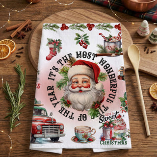 unique vintage christmas kitchen towel retro holiday decor gift
one of a kind vintage christmas dish towel nostalgic santa design
unique retro holiday tea towel farmhouse christmas kitchen decor
vintage inspired christmas towel exclusive holiday home decor
boutique style vintage christmas kitchen towel nostalgic design