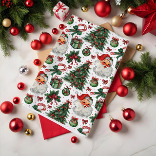 red and green christmas towel with presents and bows
christmas tree and santa kitchen towel vintage style
retro christmas towel with santa and festive decorations
Memory lane Christmas kitchen accessories