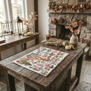 pink vintage charm to your kitchen with this retro Christmas tea towel featuring nostalgic Santa designs and festive holiday scenes. Made from soft flour sack cotton, it’s the perfect unique Christmas gift or cozy farmhouse kitchen decor.