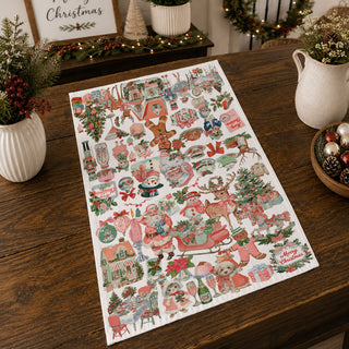 Wholesale vintage holiday tea towel pink santa and christmas scenes
pink christmas kitchen accessories retro holiday theme
pink santa face towel vintage christmas home decor
girly christmas kitchen decor pink holiday towel
pink christmas aesthetic kitchen towel gift
