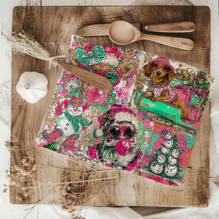 christmas kitchen towel for moms fun holiday home decor
gift for women who love christmas decor kitchen towel
cute christmas towel for best friend holiday gift idea
holiday kitchen decor for women colorful dish towel