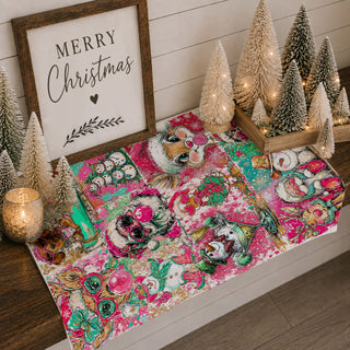 Funny Christmas Kitchen Towels – Cute Holiday Dish Towel, Colorful Santa Reindeer Snowman Tea Towel, Unique Christmas Decor Gift for Women
funny colorful christmas kitchen towel with santa and reindeer
unique holiday dish towel with cute animals and festive design
giftable christmas tea towel for women who love fun decor
bright christmas kitchen towel for festive holiday hosting
cute and funny christmas towel for holiday kitchen decor