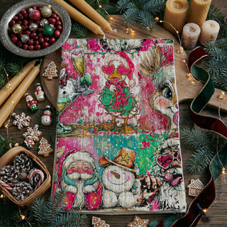 funny christmas towel for women holiday humor kitchen decor
christmas chaos kitchen towel funny holiday gift idea
sassy christmas decor funny santa kitchen towel
humorous christmas dish towel for hostess gift
funny holiday kitchen towel for moms christmas chaos