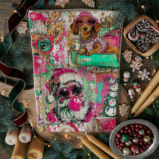 Wholesale christmas kitchen towel gift for her funny holiday gift
unique christmas gift idea for mom kitchen towel
funny hostess gift christmas dish towel colorful
stocking stuffer christmas kitchen towel funny decor
giftable holiday tea towel for friends christmas