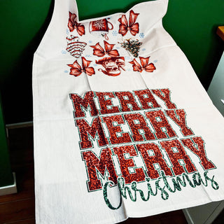 Holiday aesthetic kitchen accessories
Sophisticated Christmas kitchen towel bow
Elevated holiday kitchen accessories
Upscale Christmas kitchen towel design