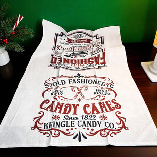 Nostalgic holiday kitchen towel
Retro Christmas kitchen towel sleigh
Vintage holiday kitchen towel dual design
Old fashioned sleigh Christmas kitchen towel