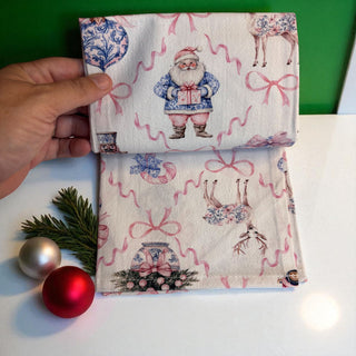 Christmas gift ideas kitchen towels women
Festive kitchen linens chinoiserie pattern
Holiday baking towels premium cotton
Christmas kitchen accessories pink blue