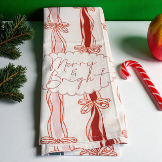 Festive kitchen towel ribbon design cotton
Holiday kitchen accessories ribbon bows
Elegant bow Christmas kitchen accessories
Chic Christmas kitchen towel ribbon