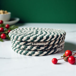 Christmas table decor candy cane coasters holiday entertaining
Holiday entertaining candy cane coasters Christmas home decor gift
Christmas party coasters candy cane striped holiday accessories