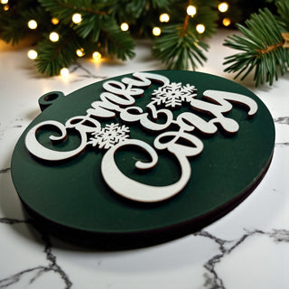 Hunter Green Christmas Decorations with string to hang.
Hanging Christmas Decor for car.
Christmas Car Decorations Handmade USA