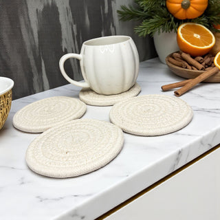 rustic Thanksgiving gift under 25 for host or hostess
modern boho fall decor coaster set with gift tag
Christmas 