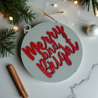 merry Christmas Quotes
merry Bright
Merry + Bright Ornament Set
Homemade christmas gifts