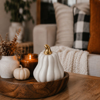 White Luxe Pumpkin | PRE-ORDER