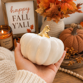 neutral nordic fall decor white pumpkins gold accent
clean minimalist pumpkin decor white ceramic styling
simple fall decor scandinavian white pumpkin set
japandi style autumn decor white pumpkin accents
minimal neutral decor pumpkins white gold styling
scandi inspired fall decor white pumpkins