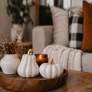 White Luxe Pumpkin | PRE-ORDER