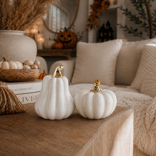 White Luxe Pumpkin | PRE-ORDER