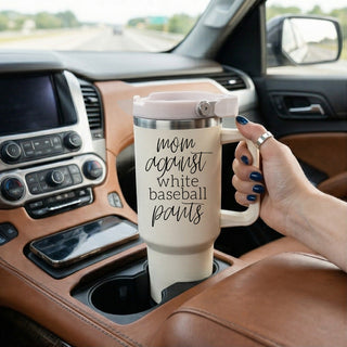 baseball mom against white uniforms tumbler
mom against white baseball pants tumbler
funny baseball mom tumbler 40oz