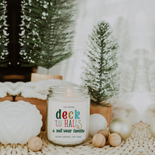Deck The Halls Candle