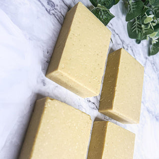 Banana Coconut Soap Bar Scrubs