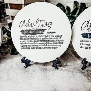 Adulting Definition Funny Quote about Adulting