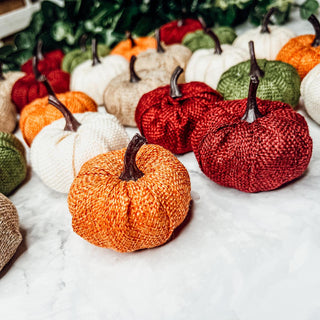 Jute Mini Pumpkins