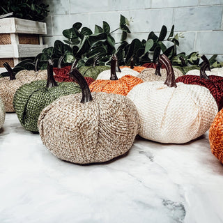 Jute Mini Pumpkins