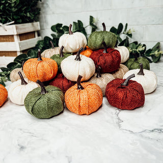 Jute Mini Pumpkins