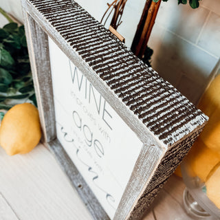 Farmhouse Wine Decor