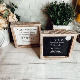 Thick Framed Halloween Home Decor