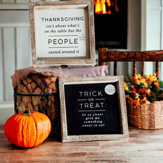 Trick + Thanksgiving | Double-Sided